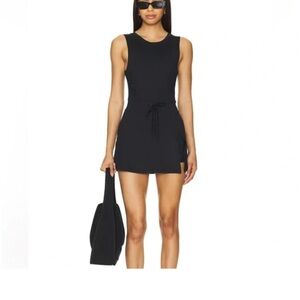 FREE PEOPLE easy does it dress black-XS